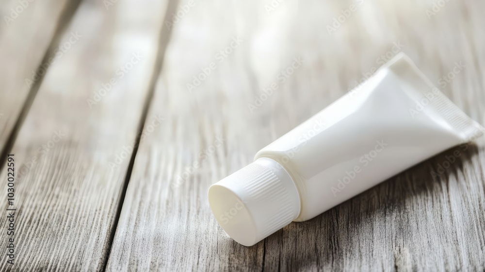 Topical cream for joint pain relief in a white tube mockup Topical cream for joint pain relief in a white tube mockup