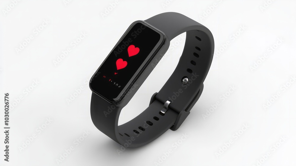 Wearable heart rate monitor band with screen Wearable heart rate monitor band with screen