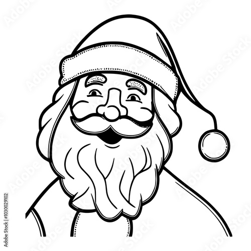 Santa Claus vector for Christmas