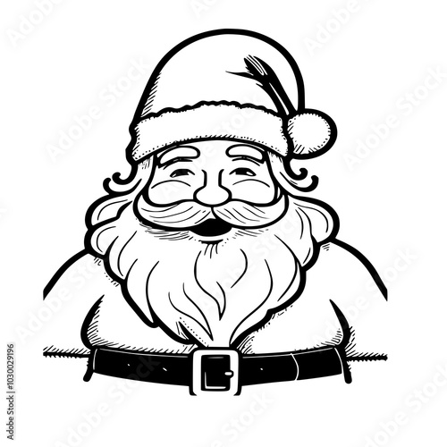 Santa Claus vector for Christmas