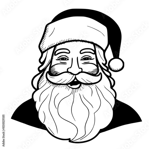 Santa Claus vector for Christmas