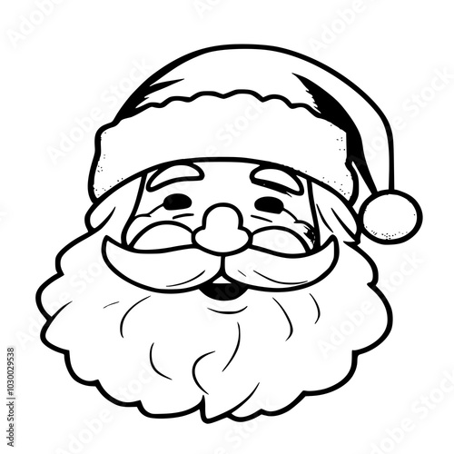 Santa Claus vector for Christmas