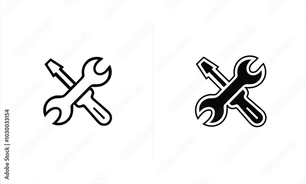 Technical Support Icons | Solid and Line Styles Technical Support Icons | Solid and Line Styles