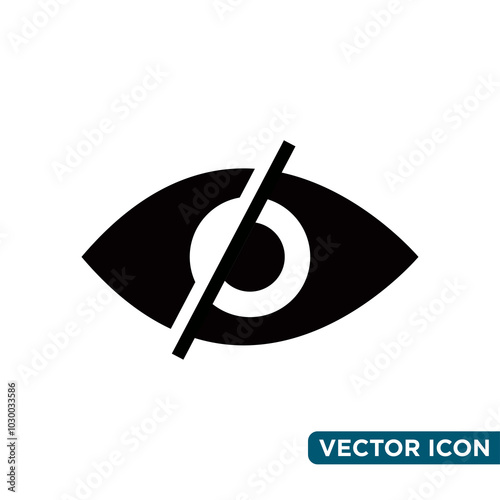 eye icon simple templated
