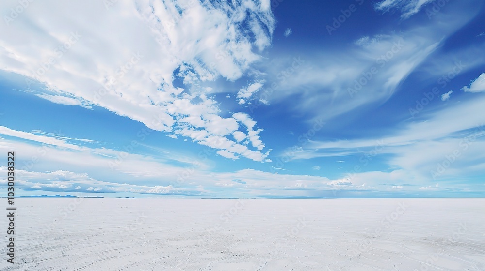 Blue Sky White Ground Background - a serene and beautiful visual. The combination of blue sky and white ground creates a peaceful and charming scene Blue Sky White Ground Background - a serene and beautiful visual. The combination of blue sky and white ground creates a peaceful and charming scene