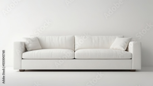 sofa isolated on white background