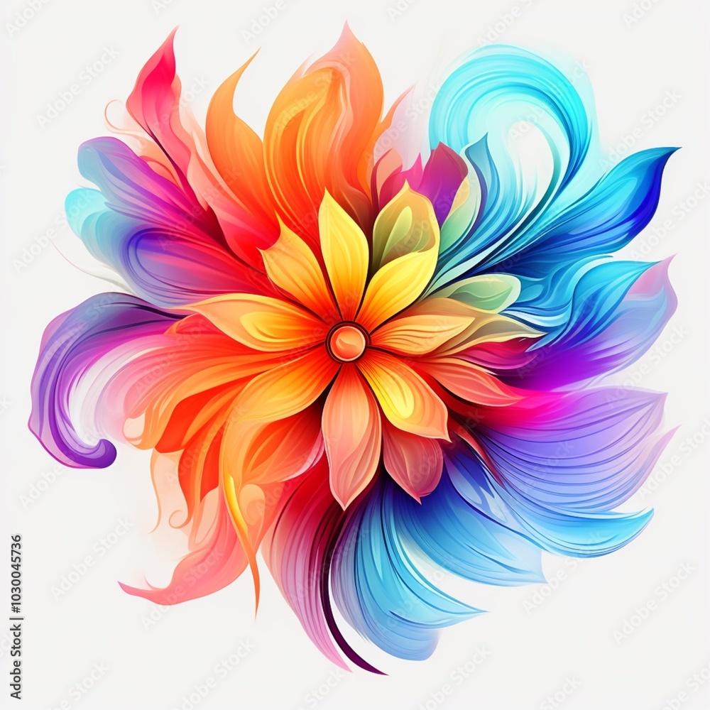 Obraz premium abstract flower background