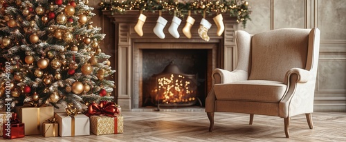 The Cozy Christmas Living Room