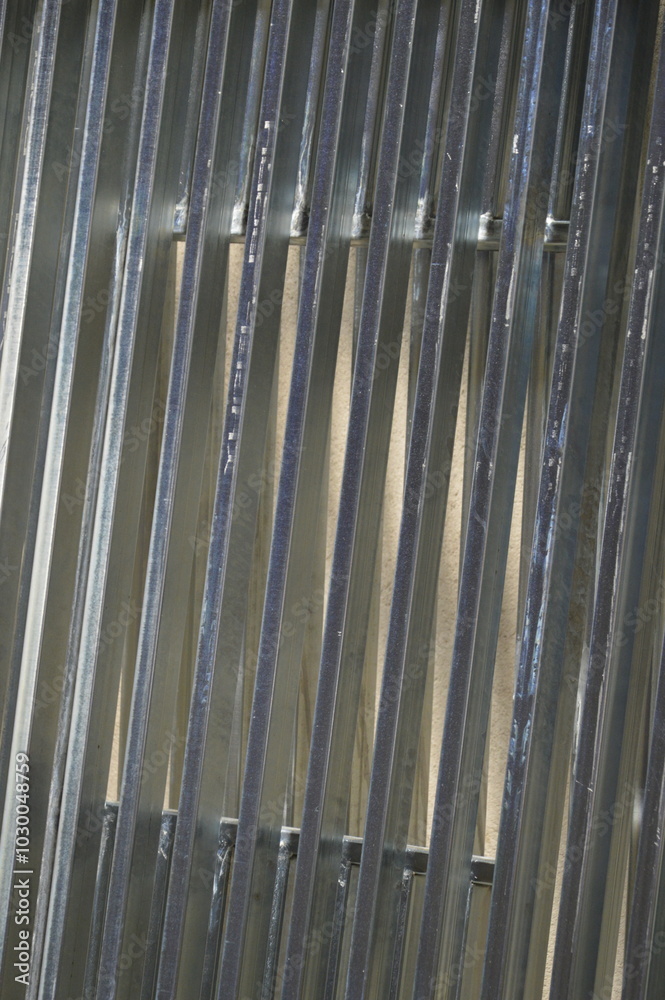 Loading metals alloyed in the factory into the truck bed Loading metals alloyed in the factory into the truck bed
