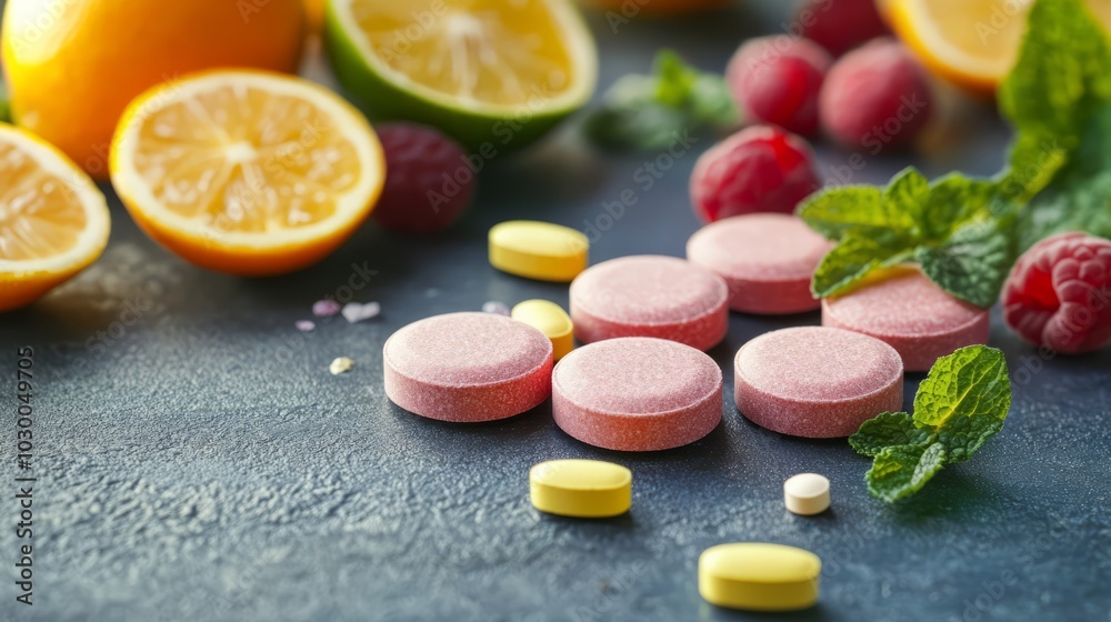 Vitamin Tablets. Immune Boost Vitamin Tablets. Immune Boost