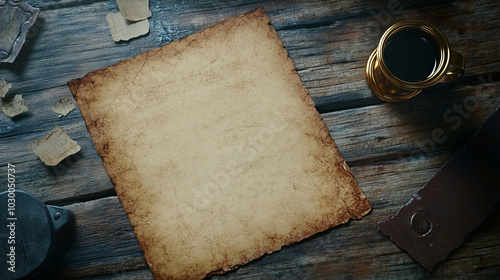 Rustic Invitation for a Colorful Scavenger Hunt
