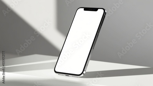 Sleek Phone Mockup, Minimalist Phone Design, 3D mobile mockup