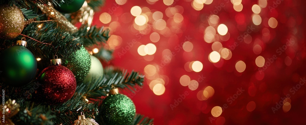 The Glimmering Christmas Tree