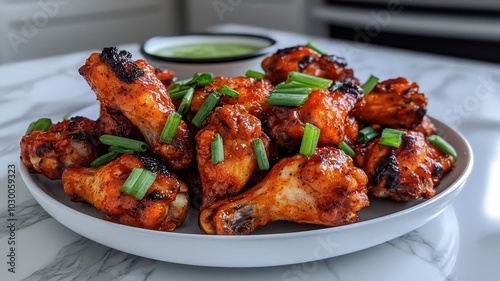 Keto Buffalo Chicken Wings: Deliciously Coated in Grain-Free Almond Flour for a Protein-Packed Snack!