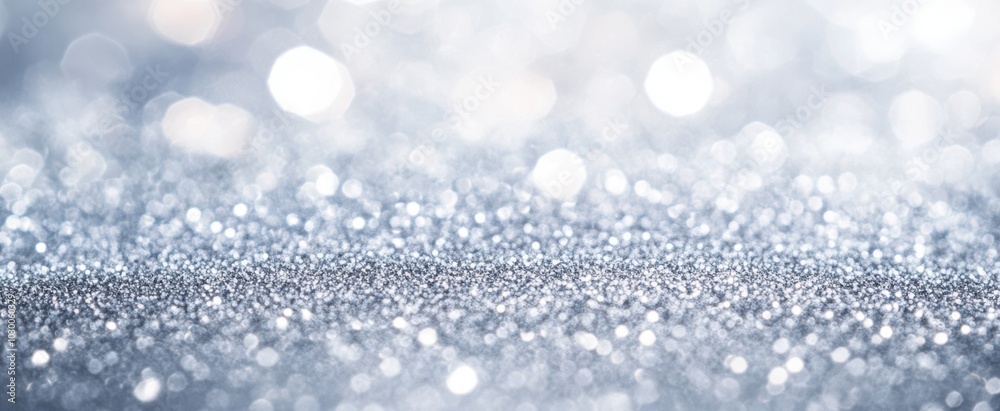 The Sparkling Silver Glitter Background The Sparkling Silver Glitter Background