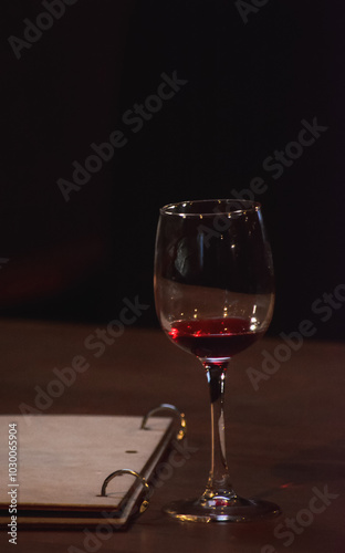 Glass of wine
