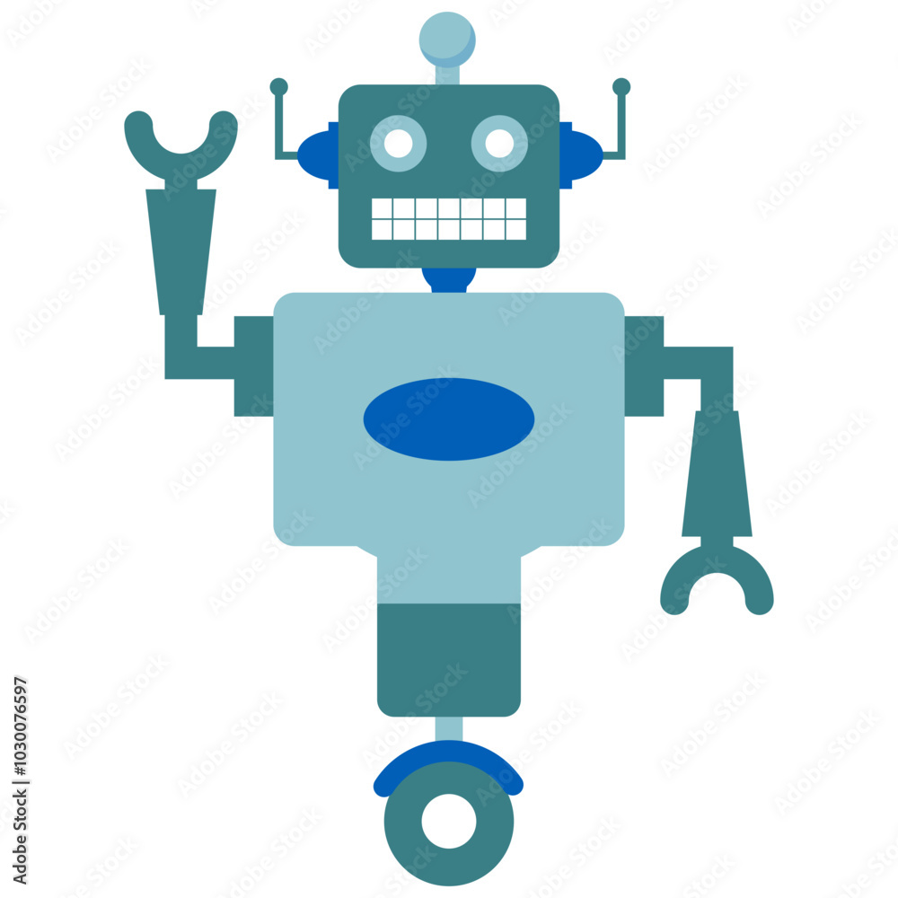 Kids Robotic Illustration