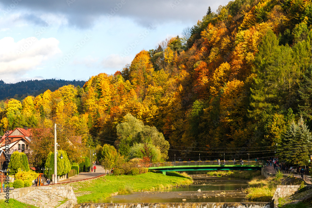 Kolorowa jesień nad Grajcarkiem