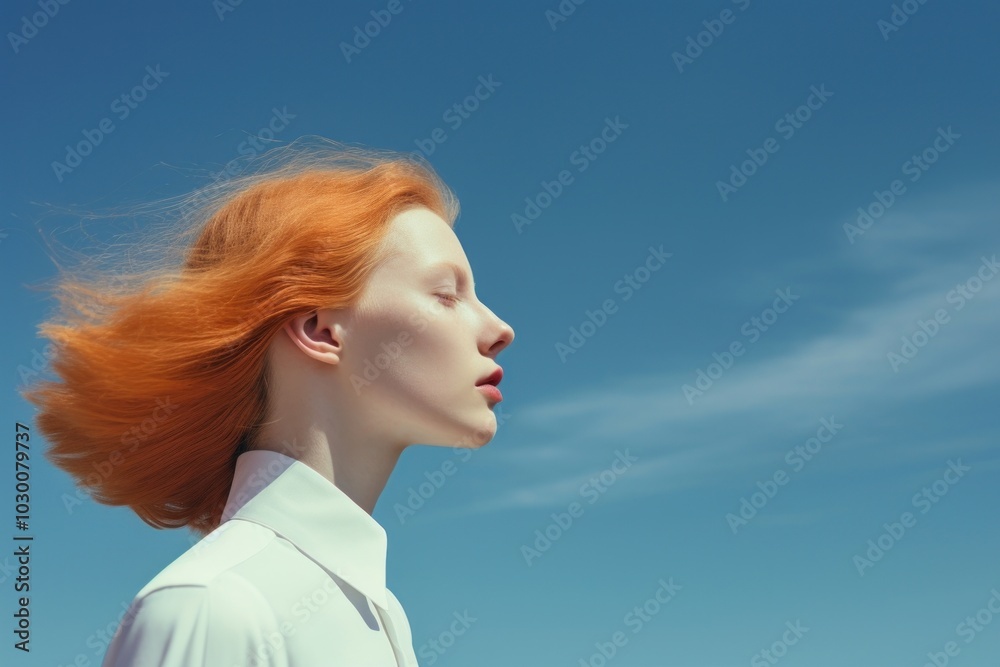 Woman In Clean Skin photography landscape portrait. Woman In Clean Skin photography landscape portrait.