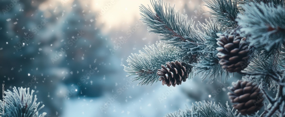 The Pine Cones in Winter The Pine Cones in Winter