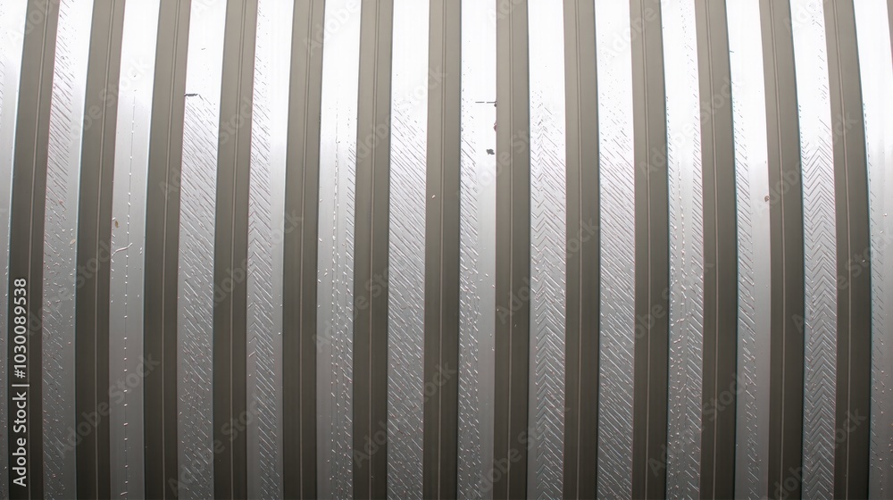 Fotka „Generative AI, A sleek and industrial design featuring vertical ...