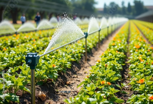 Autonomous Smart Irrigation Systems for Precision Water Manageme photo