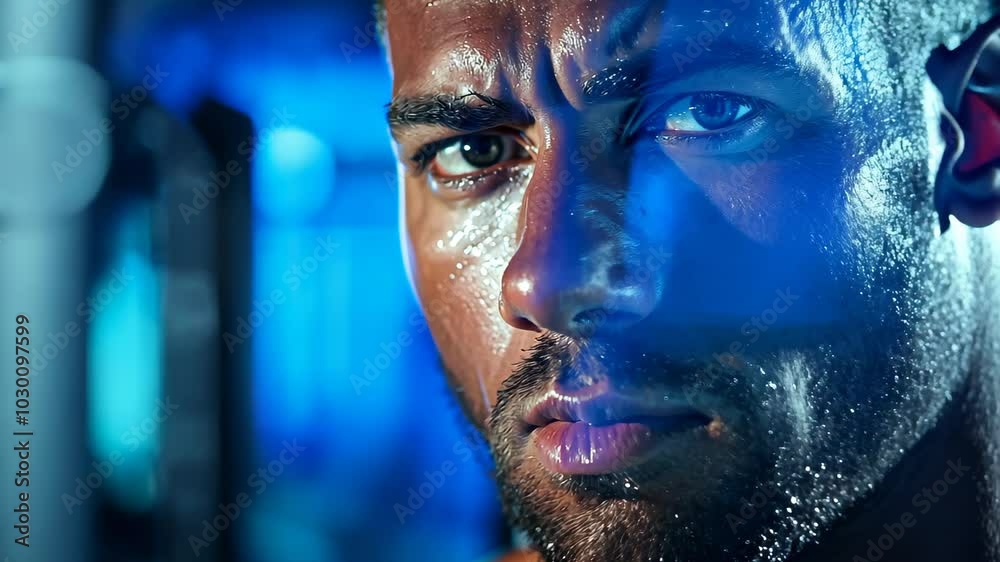 Close-Up of Aggressive Strong Athletic Handsome Muscle Man in Gym – Workout, Fitness, Healthy Lifestyle and Masculinity Concept Close-Up of Aggressive Strong Athletic Handsome Muscle Man in Gym – Workout, Fitness, Healthy Lifestyle and Masculinity Concept