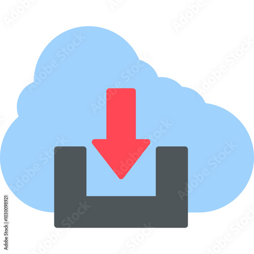 Cloud Download Icon