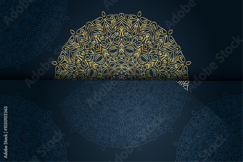 Opulent seamless design showcasing detailed golden ornaments, perfect for conveying a sense of luxury and refinement