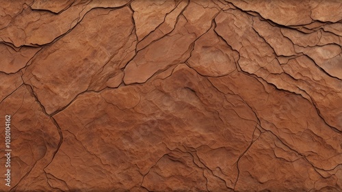 Cinnamon Brown rough stone wall texture Background. Abstract minimal pattern can be used for projects and presentations.