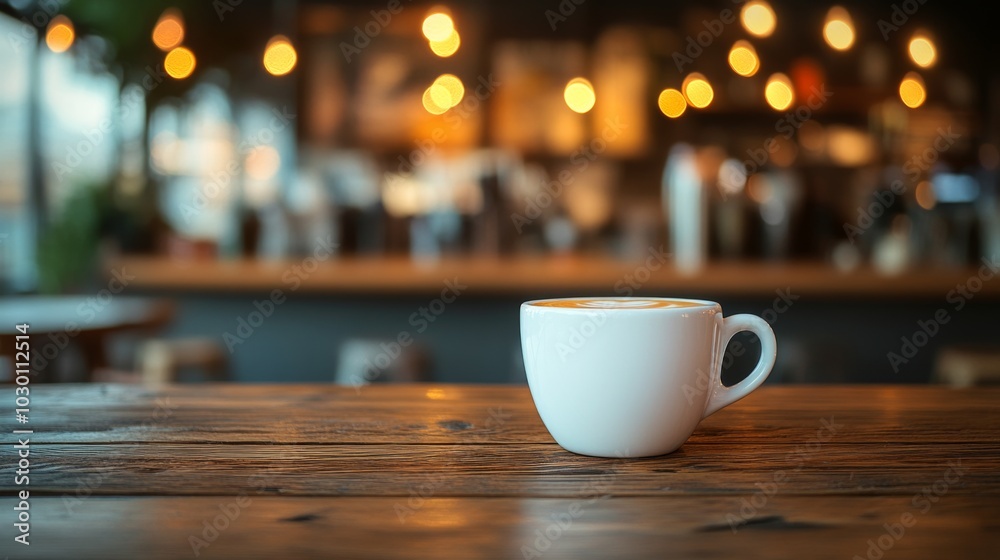 Obraz premium Cozy Cafe Atmosphere