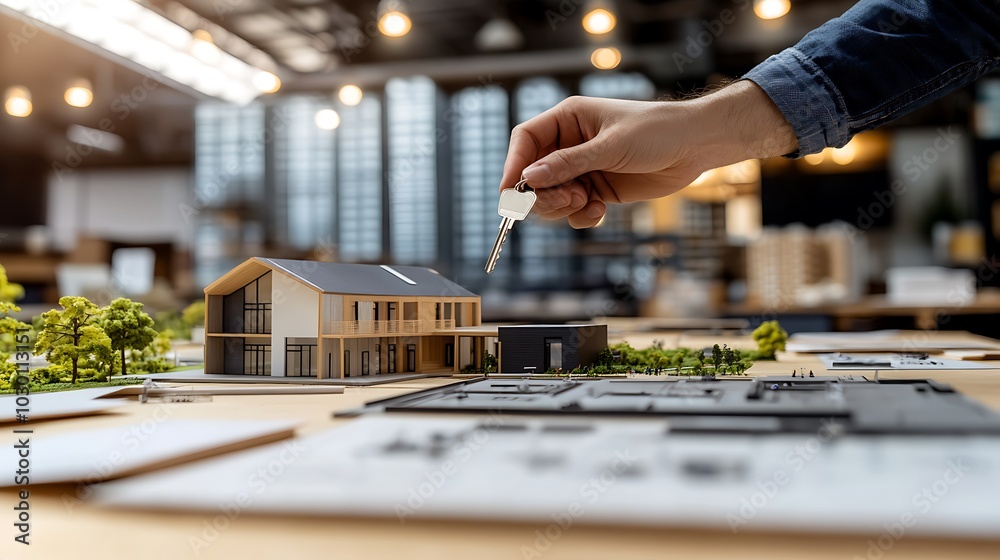Unlocking Your Dream Home: Exploring Architectural Model with Keys and Drawings Unlocking Your Dream Home: Exploring Architectural Model with Keys and Drawings