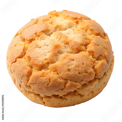 Wallpaper Mural Single puff cookie isolated on transparent background Torontodigital.ca