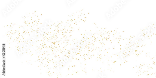 Abstract doted Golden glitter background. Luxury sparkling confetti. Celebration falling doted gold glitter. gold, luxury, isolated, light, background, white, vector, texture, bright, glow, modern,