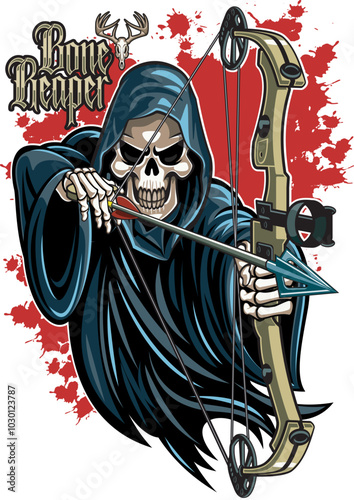 grim reaper aiming compound hunting bow