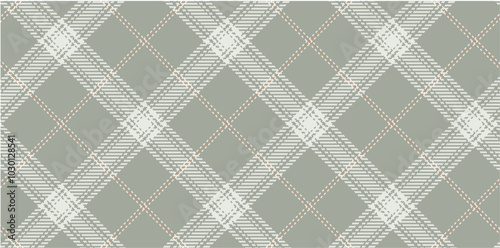 Vector checkered pattern. Tartan, textured seamless twill for flannel shirts, duvet covers, other autumn winter textile mills. Vector Format