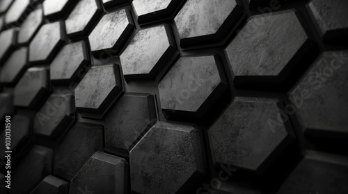 Hexagonal Patterned Surface
