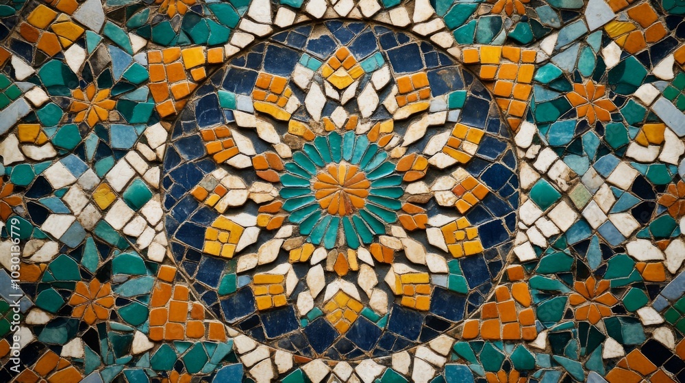 Colorful Mosaic Pattern Colorful Mosaic Pattern