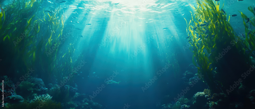 Enchanting Underwater City with Ethereal Beauty Enchanting Underwater City with Ethereal Beauty