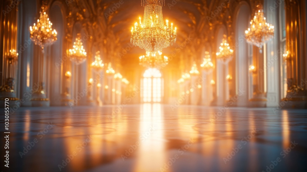 Fototapeta premium Grand Ballroom Illumination