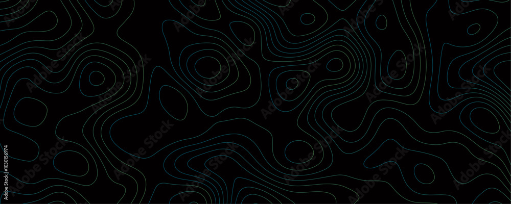 High-Resolution Dark Topographic Contour Line Pattern with Organic Flowing Shapes Perfect for Modern Graphic Design Templates and Creative Projects
