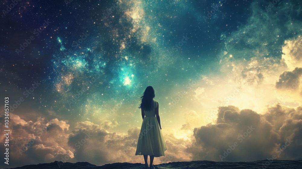 The vastness of space made her feel both insignificant and infinite at the same time. The vastness of space made her feel both insignificant and infinite at the same time.