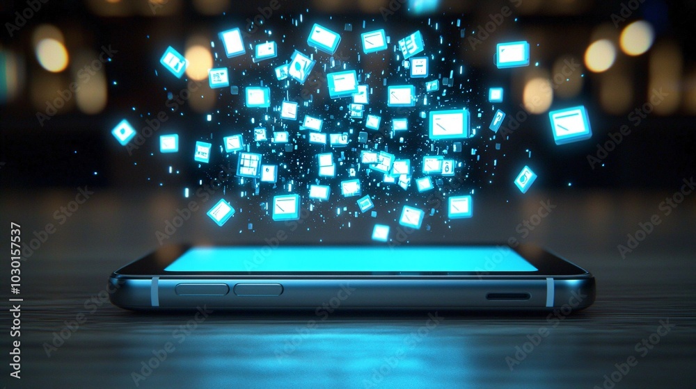 A smartphone with multiple glowing privacy settings floating around it, symbolizing the layers of protection available for mobile data. A smartphone with multiple glowing privacy settings floating around it, symbolizing the layers of protection available for mobile data.