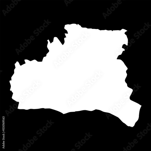 Mayabeque province map, administrative division of Cuba. Vector illustration. photo