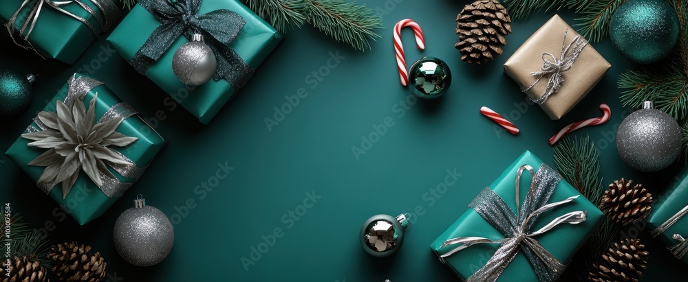 Fototapeta premium The Gifts of Holiday Cheer