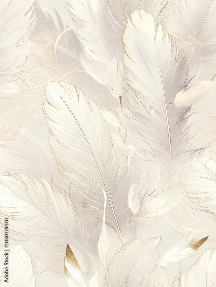 Creative Abstract Design Featuring Feather Elements as Background, Creating a Light and Airy Atmosphere Ideal for Beauty and Skincare Products with Ample White Space for Branding, AI-Generated Aesthet Creative Abstract Design Featuring Feather Elements as Background, Creating a Light and Airy Atmosphere Ideal for Beauty and Skincare Products with Ample White Space for Branding, AI-Generated Aesthet
