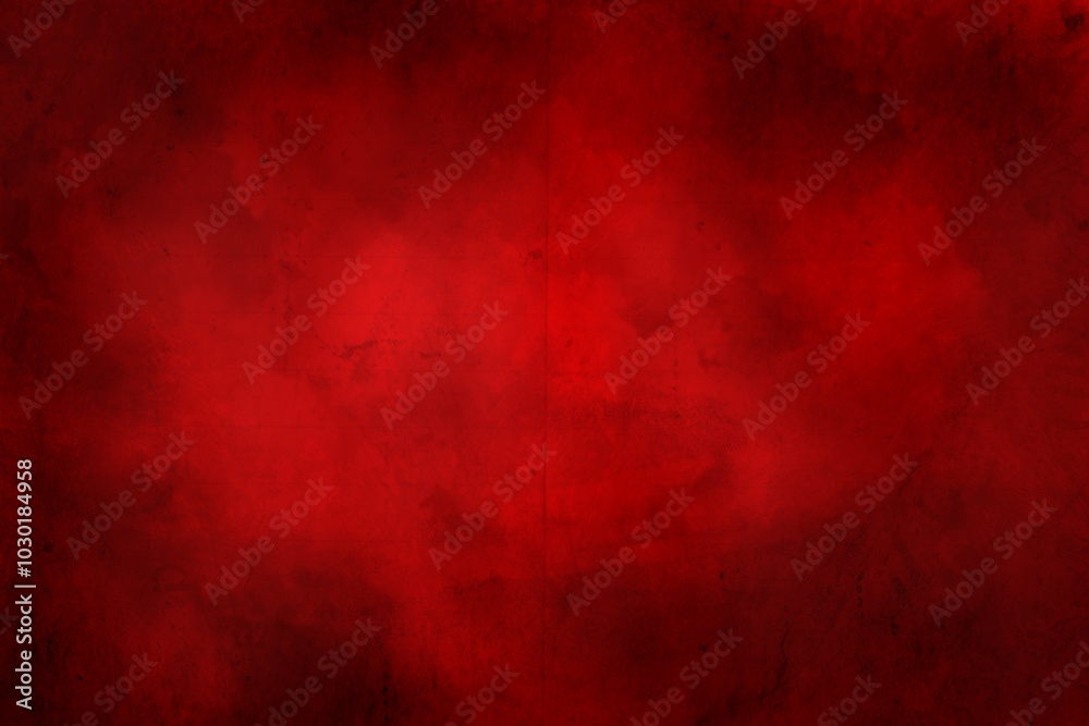 Red grunge background. Watercolor red texture background. Valentines or Christmas empty design for posters, presentations, ad banners Red grunge background. Watercolor red texture background. Valentines or Christmas empty design for posters, presentations, ad banners