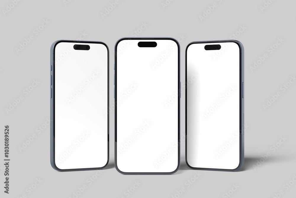 Phone Screen blank Mockup Phone Screen blank Mockup