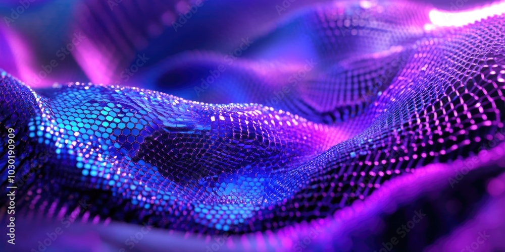 Vibrant Digital Texture with Purple Neon Effects Vibrant Digital Texture with Purple Neon Effects