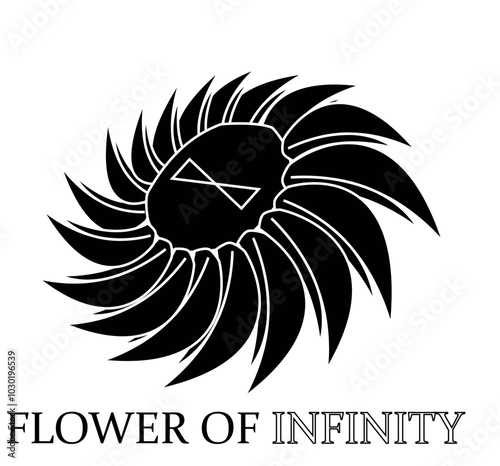 FLOWER OF INFINIT, CRACKED ONE UNDER AEON